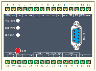 SJD550系列電動機(jī)保護(hù)控制器端子圖
